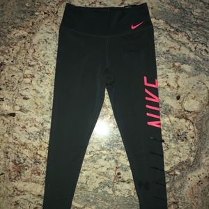 Nike Gray Dri-fit leggings